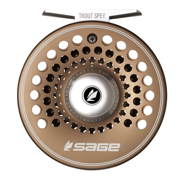 Sage Trout Spey Fly Reel Bronze